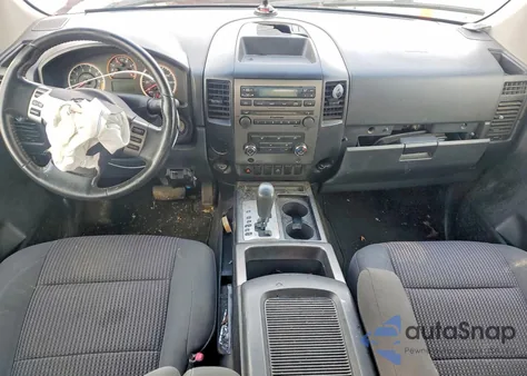 2009 Nissan Titan Xe z USA, uszkodzony, nr VIN 1N6AA07D59N306411